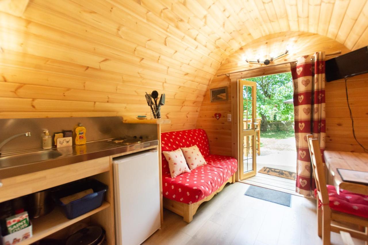 Cabane En Bois Avec Bain Nordique Asnieres-sur-Vegre Exterior photo